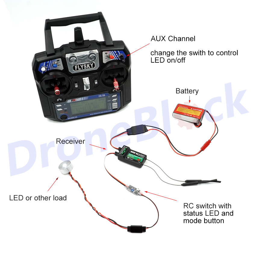 Modul Kontrol Penerima Sakelar - Fpv Drone Tool Kit ulasan dan harga